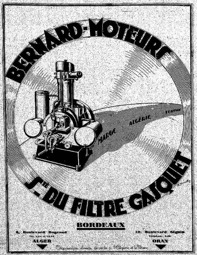 BERNARD-MOTEURS en Algérie Bernar14