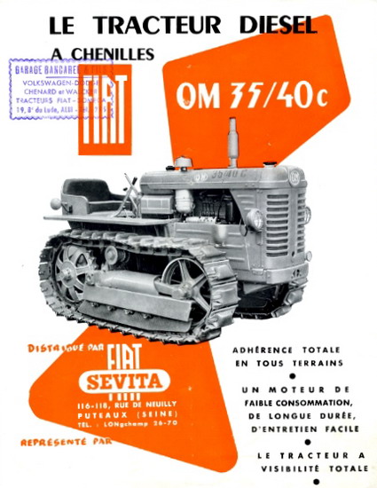 Tracteurs à chenilles FIAT et O.M. Fiat_o10
