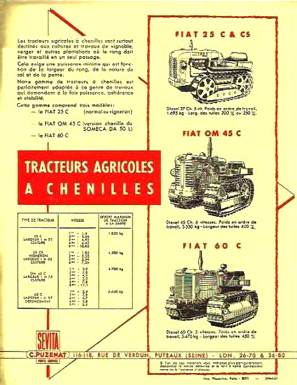 Tracteurs à chenilles FIAT et O.M. Fiat_s10