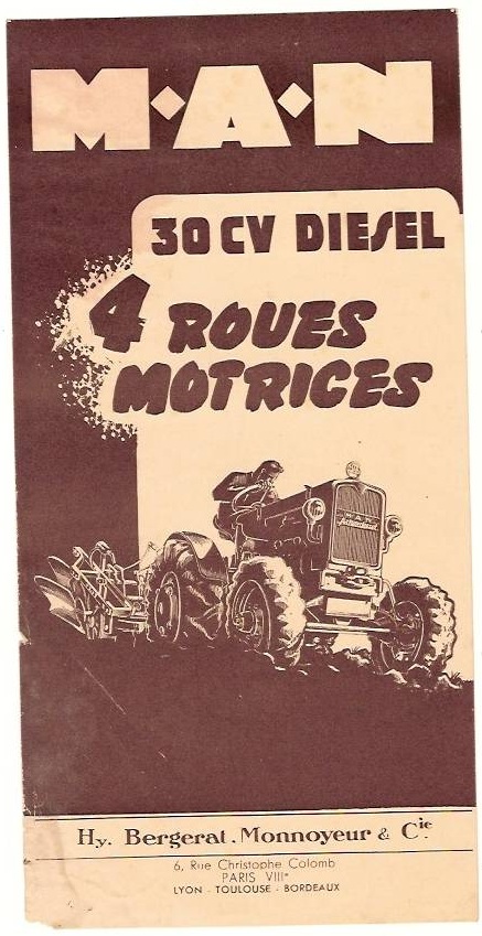 M.A.N. le spécialiste allemand du tracteur 4 roues motrices Man_tr10