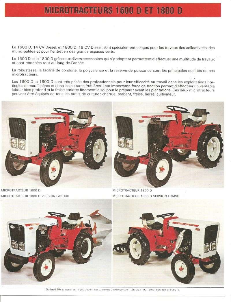 Vu sur LBC...un joli petit tracteur Motostandard Motost41