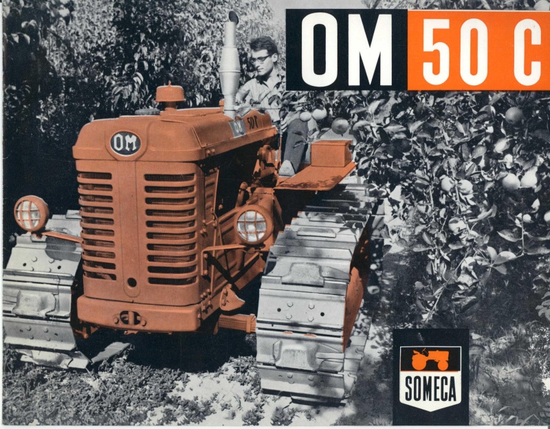 Tracteurs à chenilles FIAT et O.M. Om50c-10
