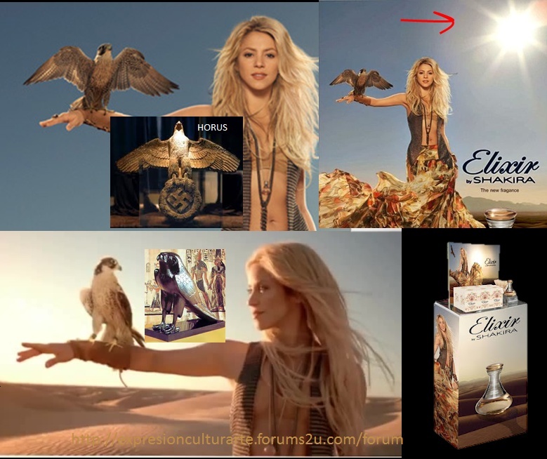 SHAKIRA Y SU CULTO AL DIOS HORUS Mamis112