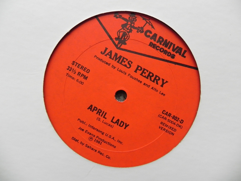 James Perry - April Lady (Remixed Version)  James_10