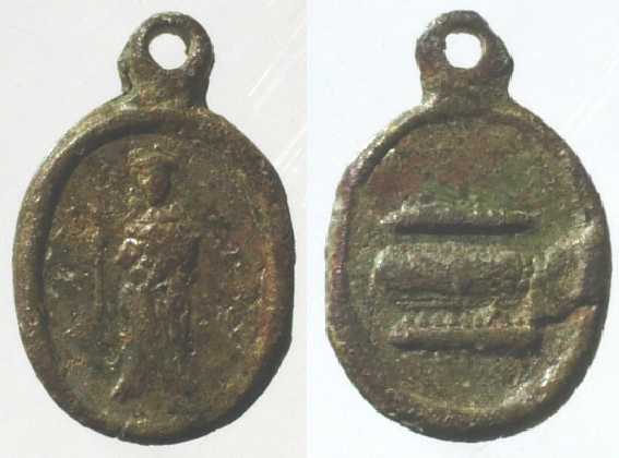 Medalla Ntra. Sra. de Loreto -rev-santa casa Medail11
