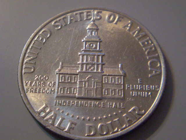 1/2 Dollar. U.S.A. 1976 1zxxi10