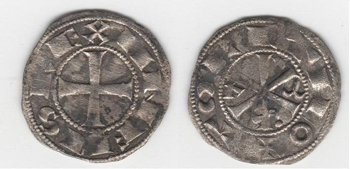 Dinero de Alfonso VI (1073- 1109) Alfons11