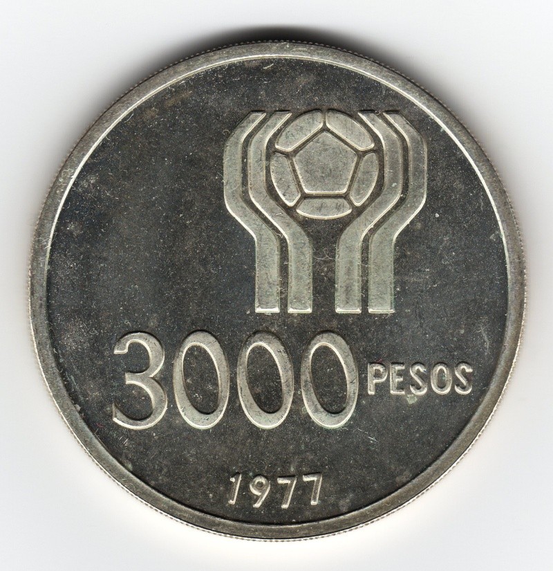 3000 Pesos. Argentina. 1977. Santiago de Chile Img33710