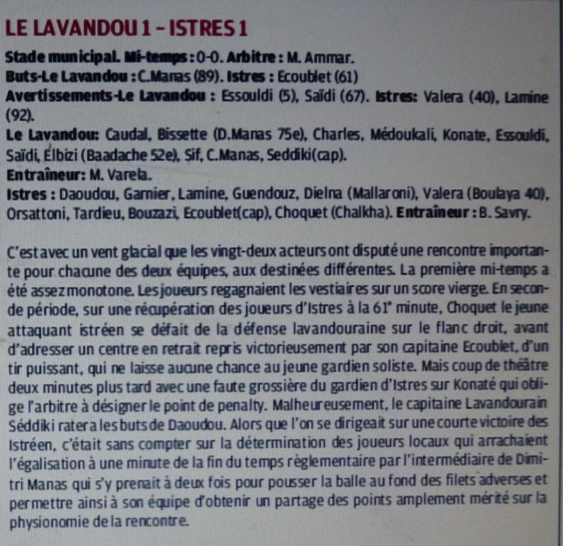 FC ISTRES B  // DHR  MEDITERRANEE  et AUTRES JEUNES  - Page 6 P1250536