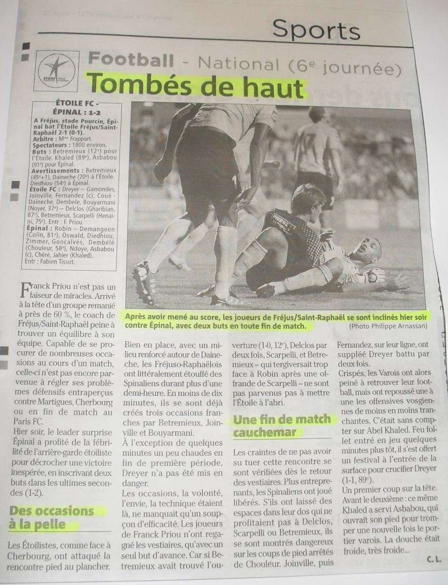 ETOILE FRÉJUS-St-RAPHAËL FC // NATIONAL CLUB ET STADE  - Page 19 Sdc18210