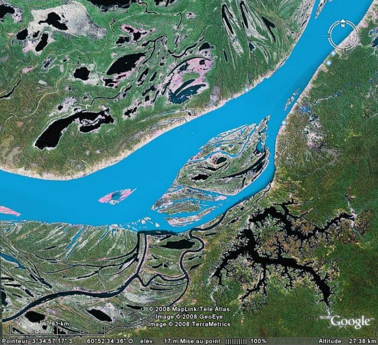 Le fleuve Amazone frappé par la pire sécheresse (2005) Amazon13