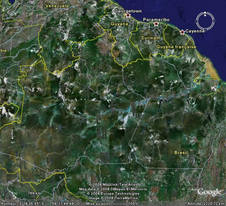 Le fleuve Amazone frappé par la pire sécheresse (2005) Amazon15