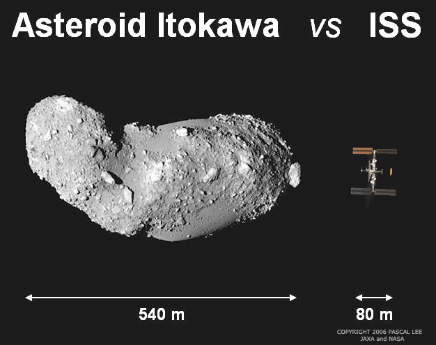 Vue en plan - récent - d'ISS Itokaw10