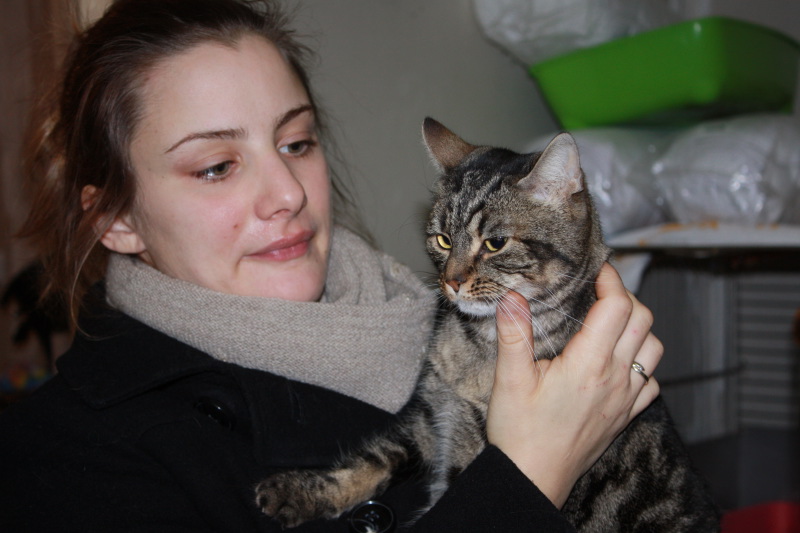 Goyave, chatonne née en 02/2011, Refuge du Mordant Dacemb45