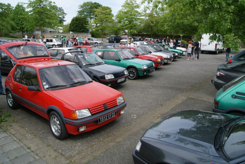 Breizh rallye avec le 205 GTI club de france. Dsc03910