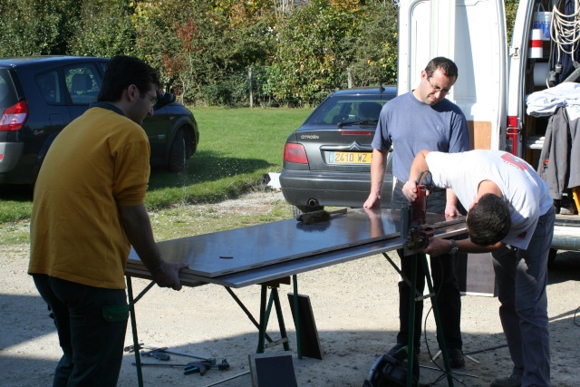 Fabrication bac de 1000L en bois par Yobo 2008_026