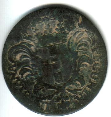 Portugal (Azores), 5 reis (José I), 1751. Save0021
