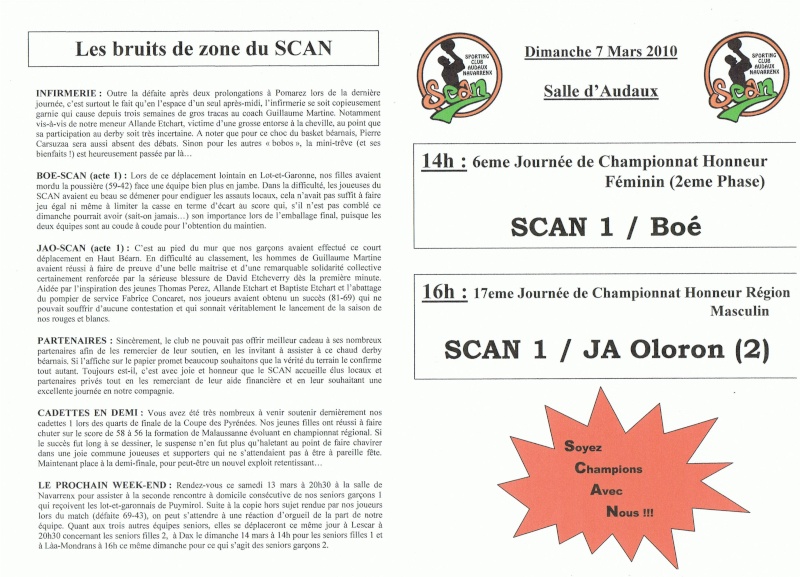 Prospectus du SCAN n6. Cci18018