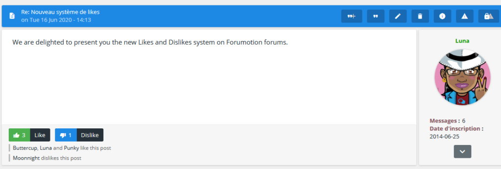 dislike - Discover the new Like and Dislike system of Forumotion En_lik10