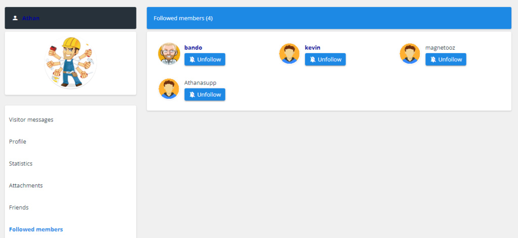New: Follow members feature is now available on Forumotion forums Follow14