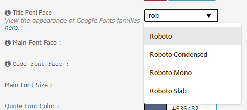 adding music - Adding Google Web Fonts to your Forumotion forum Fonts-10