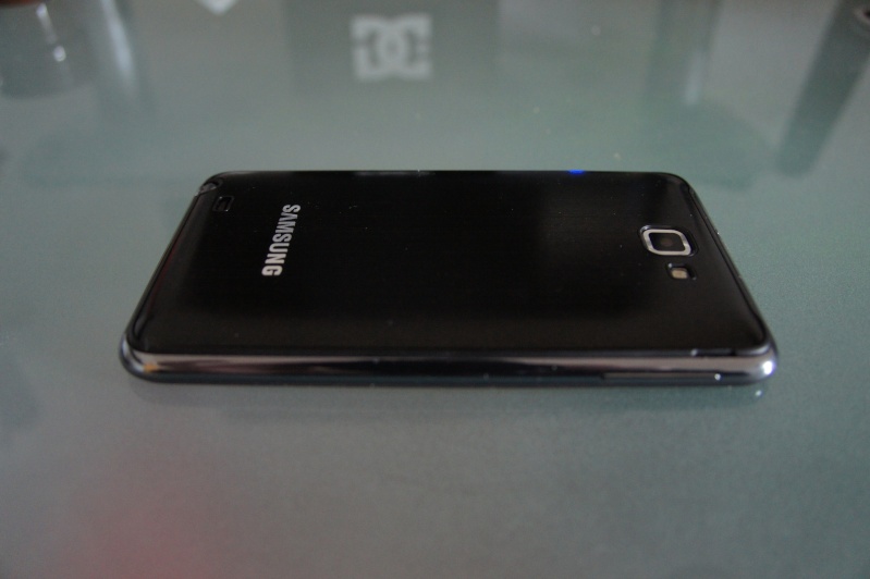 [ACCESSOIRE ] Coque arrière Remplacement Aluminium noir brossé Samsung Galaxy Note 20120225