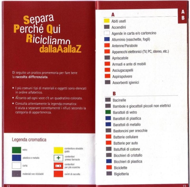 LA RACCOLTA DIFFERENZIATA DELL'AMA A SETTEBAGNI Ama11