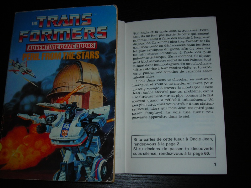 Livres Dont Vous Etes le Héros : Transformers Dscn3721