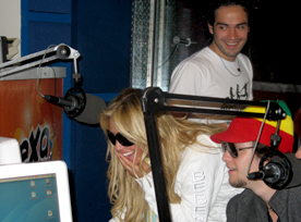 RBD en los estudios de radio Exa FM 00311