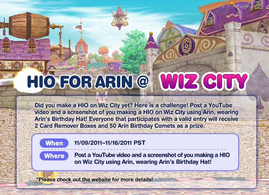 Update 10/11/2011 - Wiz City! Notice18