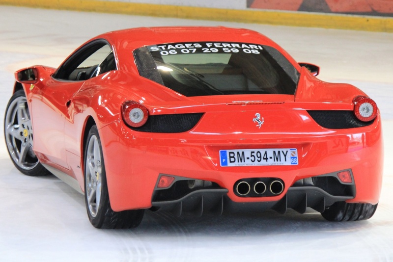 Ferrari F458 sur glace! 312