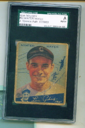 Signed / autographed pre-war cards 1934_g12