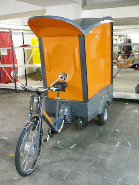 Les vélos triporteurs investissent le centre des grandes villes Velo-t10