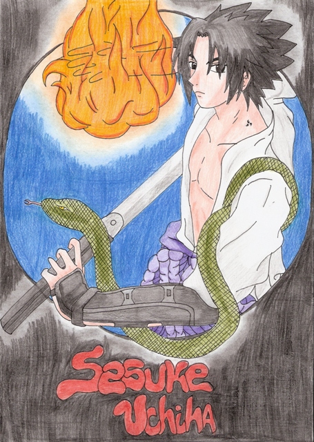 Dibujos de Sabaku No Nathy Sasuke12