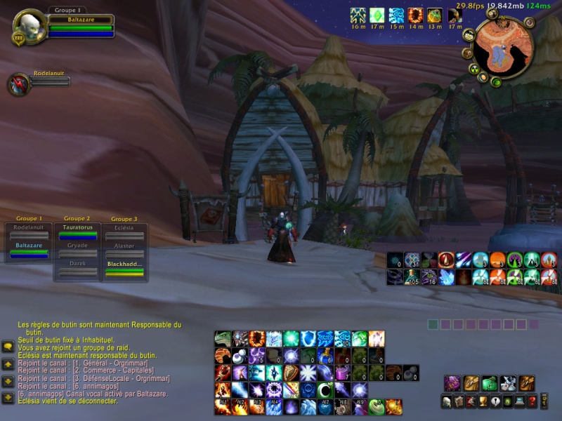 Vos interface et Add-ons. Wowscr13