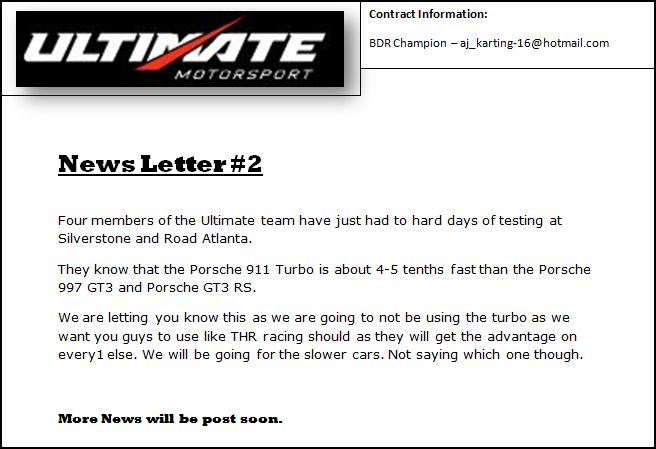 Ultimate Motorsport - News Feeds News_l11