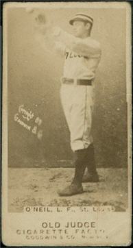 Old Judge St Louis Browns Oneill10