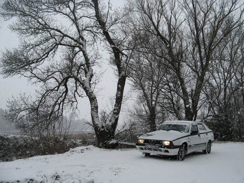 la 75 sous les premiers flocon de neige   Img_5314