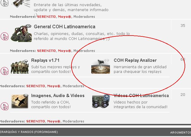 [AVISO IMPORTANTE] Herramienta COH Replay Analizer (Leer todos!) 313