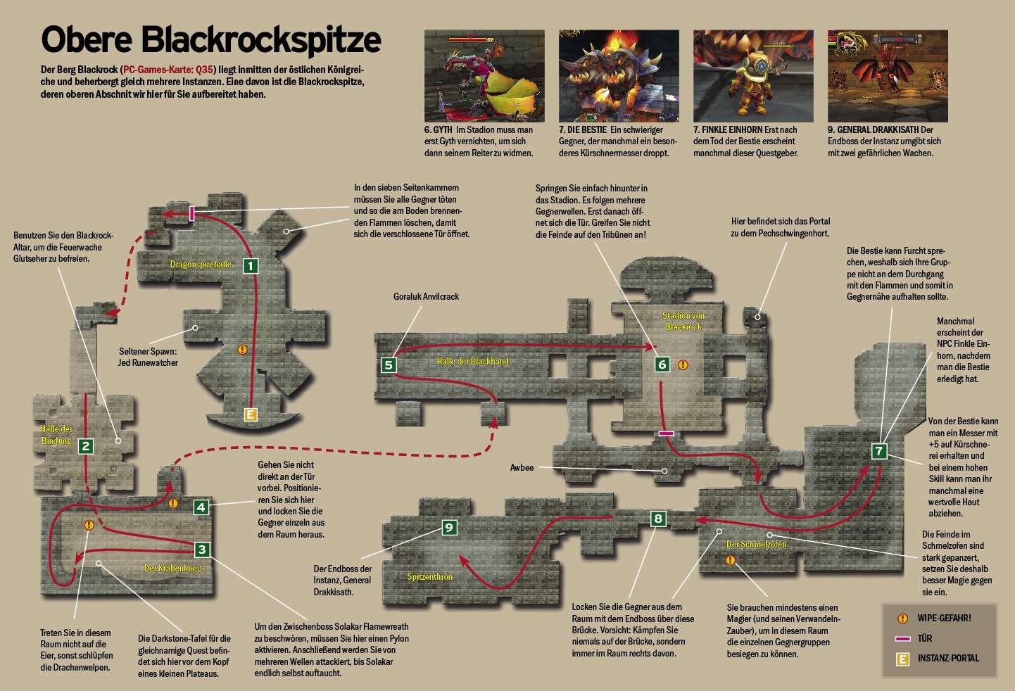 Die obere Blackrockspitze Map-ub10