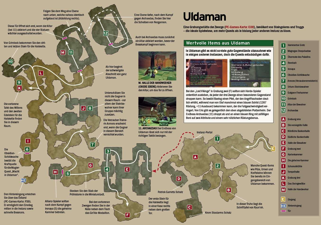 Uldaman im dland Map-ul11