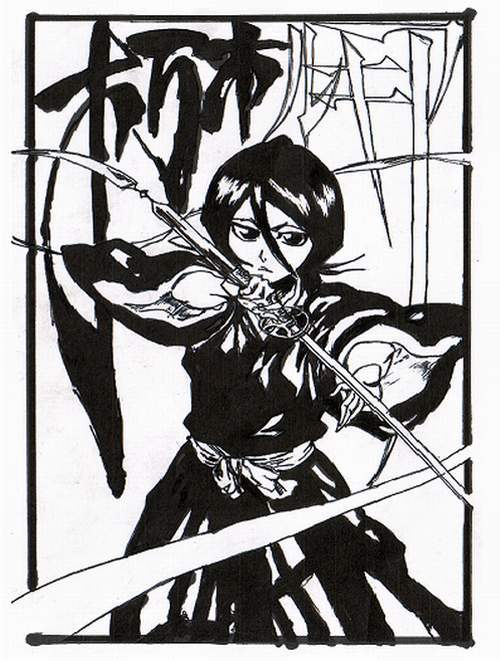 KUCHIKI RUKIA MANGA Rukia-10