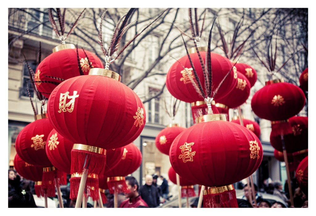 Le défilé du Nouvel An chinois 2012 dans le Marais. 20120125
