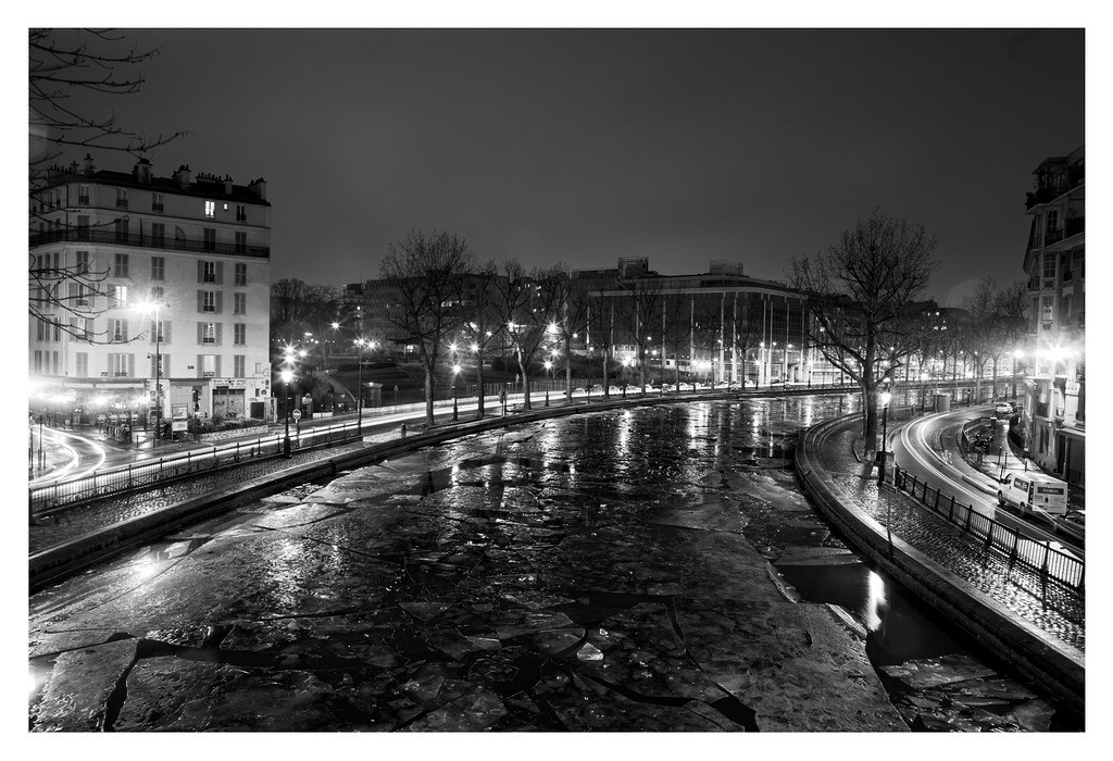 Il gèle sur le Canal Saint Martin 20120210