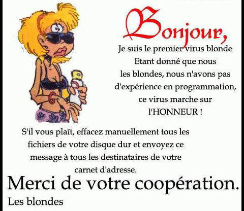 tableau de bord  pour blondes... Virus-10