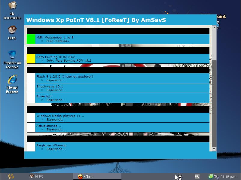 Windows Vista Point y Xp Point 8 110