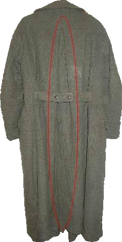 Les capotes de l’armée Allemande, portées durant la 2éme Guerre mondiale. 318