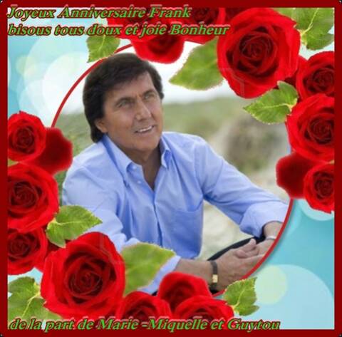 Joyeux Anniversaire Frank Ne Le 07 Mai A Bedonia