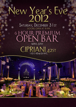 New Year's Eve 2012 at Cipriani  Cipria10