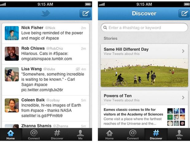 Twitter lança novas versões de apps para iPhone e Android 22417810
